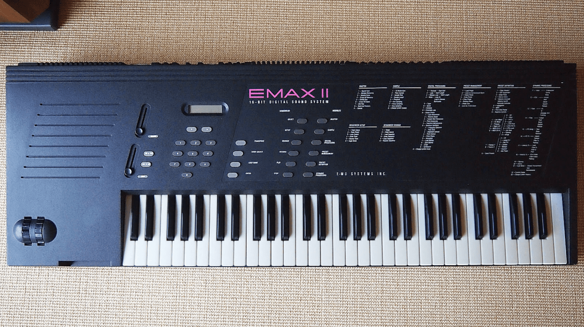 E-Mu EMAX II, Sampler & Synthesizer Ganz