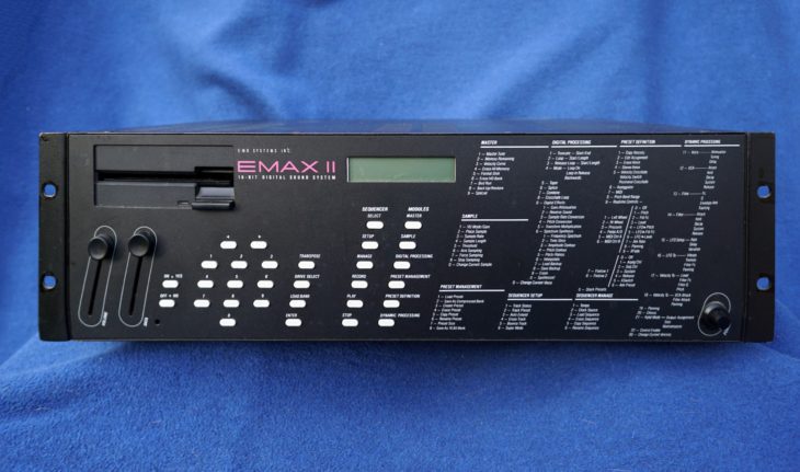 E-Mu EMAX II, Sampler & Synthesizer Rack Version