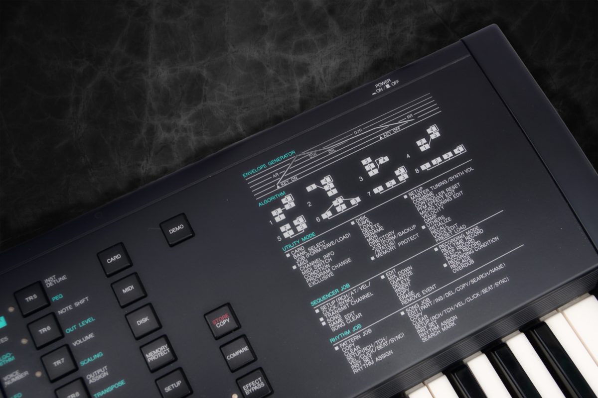 Yamaha V50 FM-Synthesizer Schemata