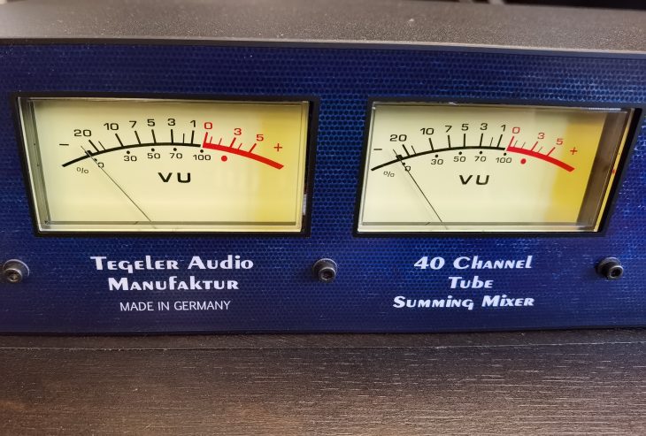 tegeler audio manufaktur tsm tube summing mixer test
