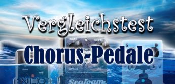 Vergleichstest Chorus-Pedale: Jam Pedals, Keeley, Electro Harmonix