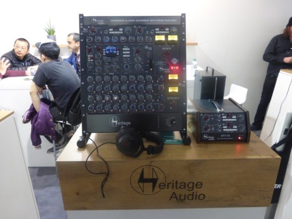 Das Rack von Heritage Audio