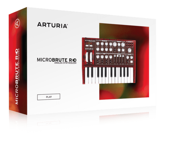 Der Arturia Microbrute Red