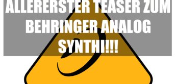TOP NEWS: Erster Behringer Analog Synthesizer