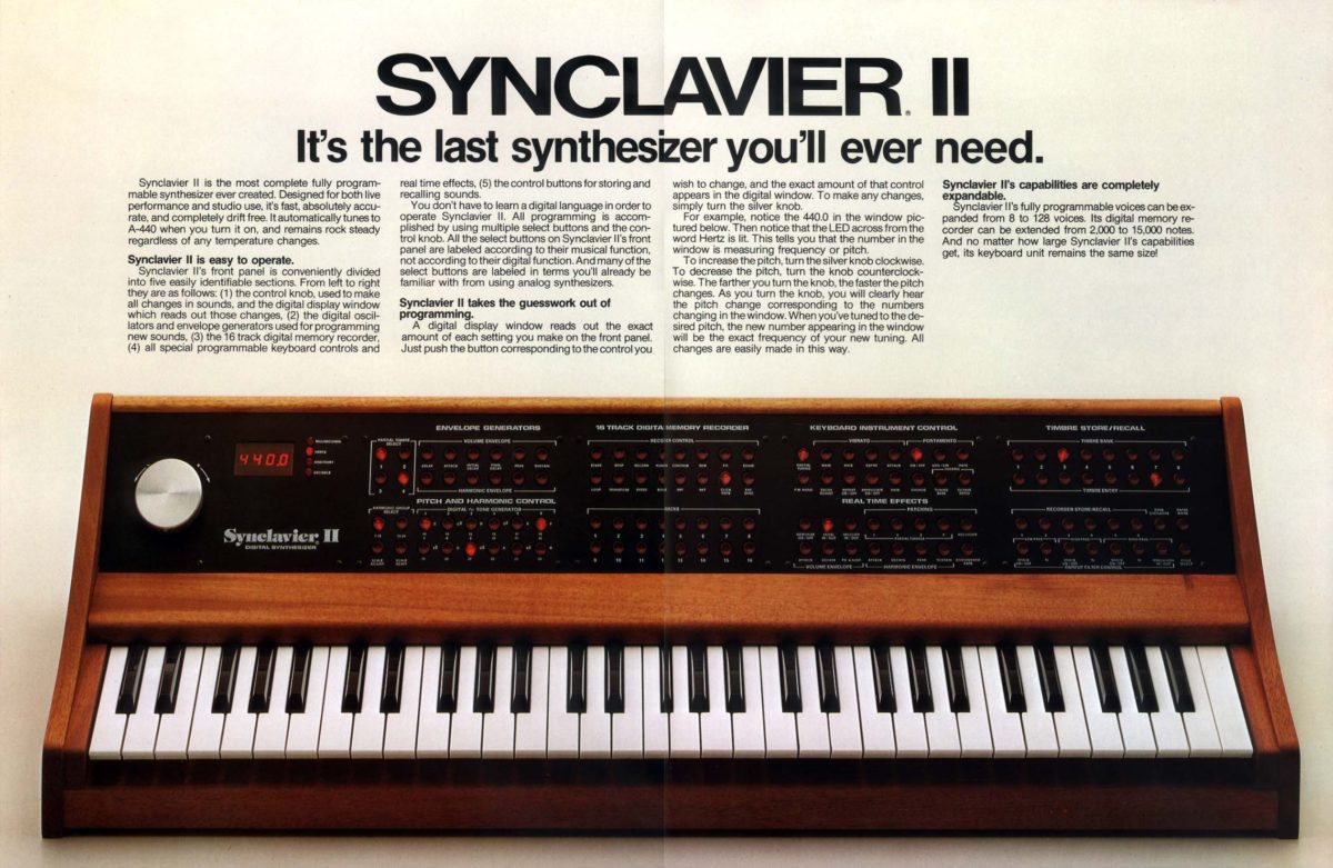  NED Synclavier II, Synclavier 9600 assembled