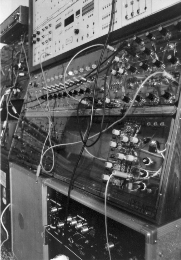 Selbstgebauter Synth 1979