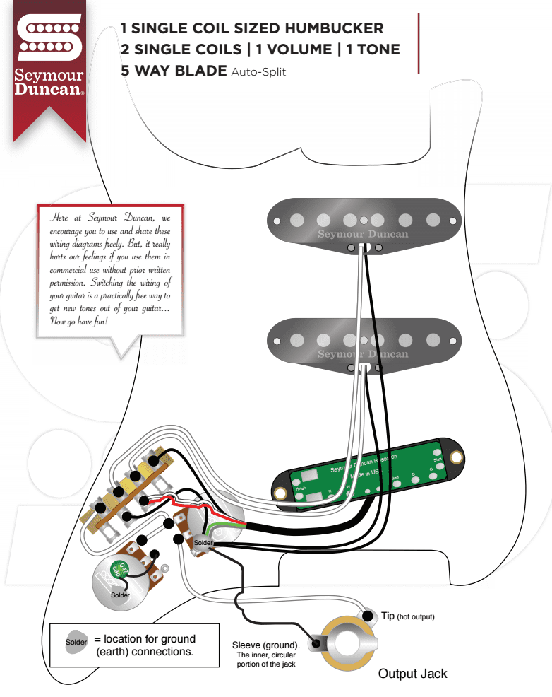Work Humbucker Mit Coil Tapping, Hsh Wiring Diagram Coil Splitter