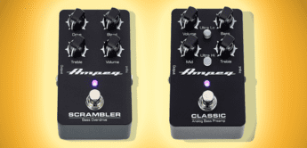 Test: Ampeg Classic Analog Bass Preamp und Scrambler Bass Overdrive, Effektgeräte für Bass