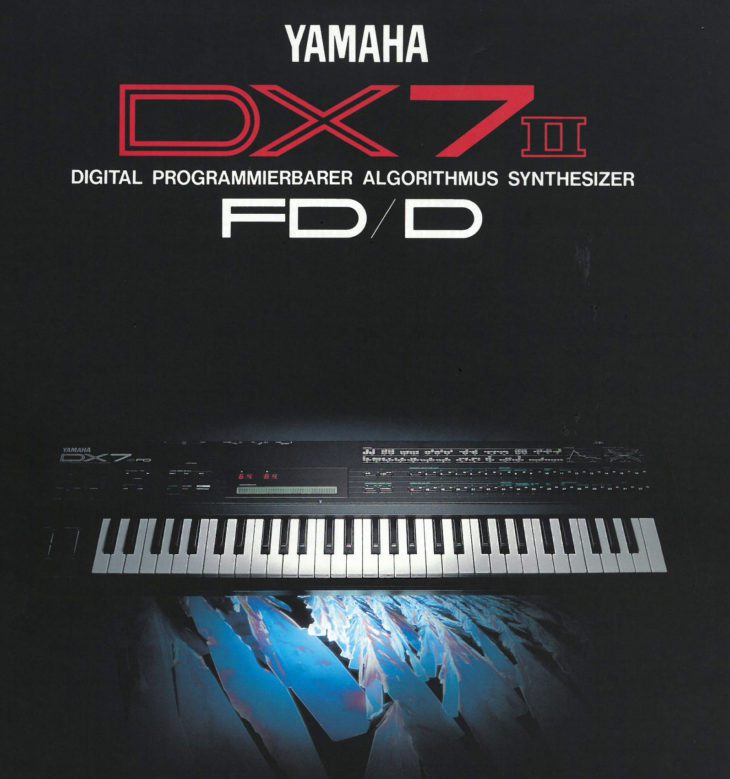 Yamaha DX7IIFD Prospekt