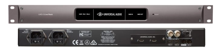 universal audio uad-2 live rack