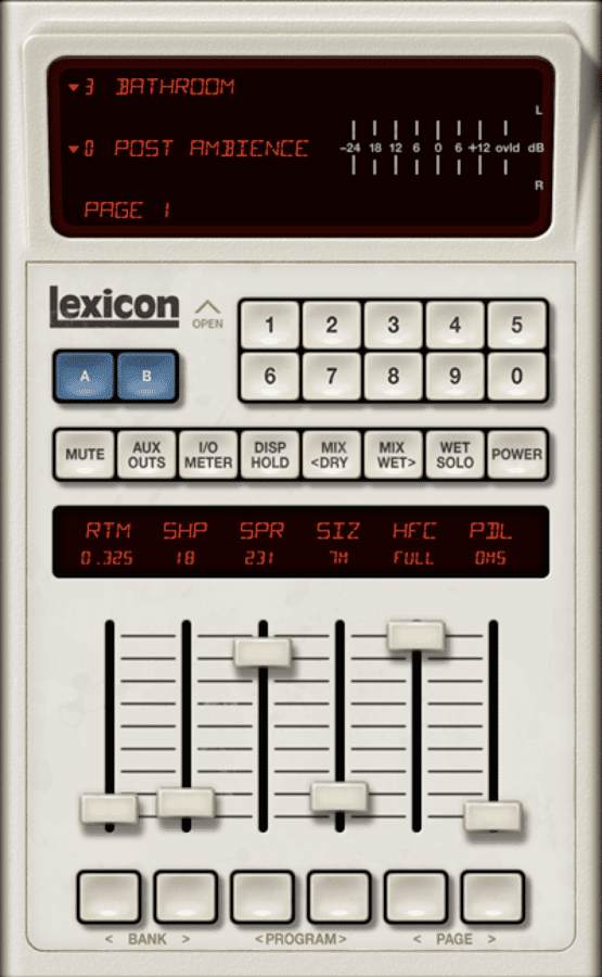 universal audio Lexicon 480L