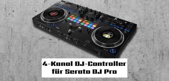 4-Kanal DJ-Controller für Serato DJ Pro