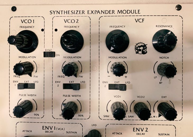 Vintage-Analog: Oberheim Two Voice Synthesizer SEM Einheit