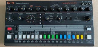 Behringer RD-78, Analog Drum Machine nach Roland CR-78