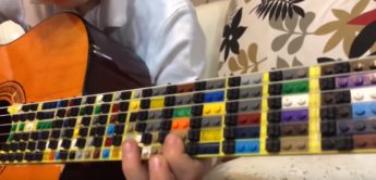 Lego Microtonal Guitar – eine echt coole Gitarre