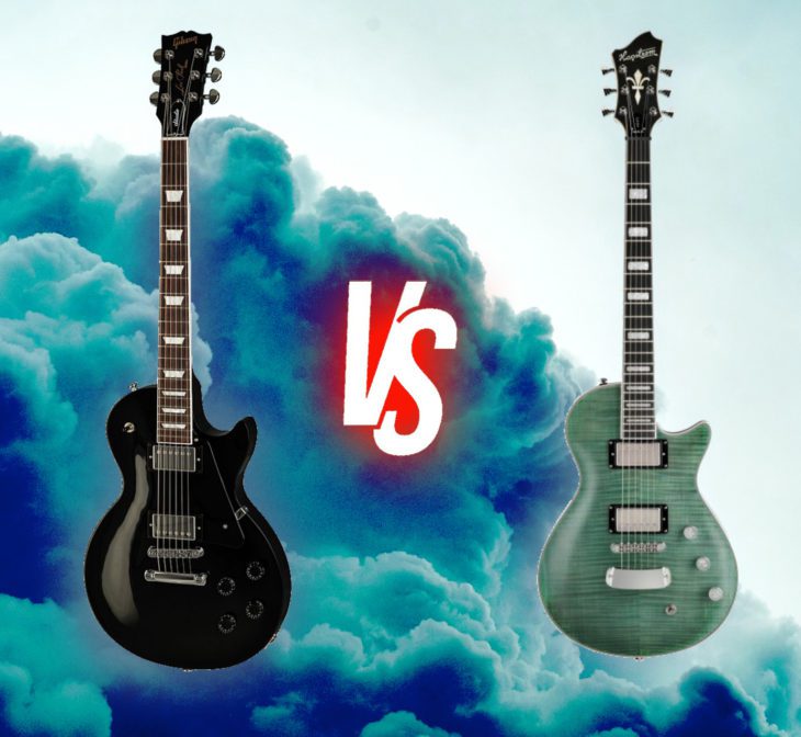 Vergleichstest Gibson Les Paul Studio vs. Hagstrom Ultra Max