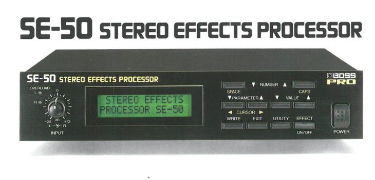 BOSS SE-50 Multieffektgerät