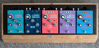Dreadbox Darkness Kinematic Lethargy Raindrops, neue FX-Pedale