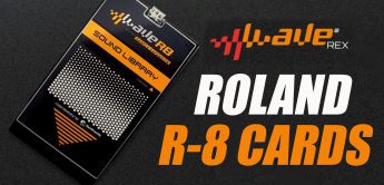WaveRex bringt Roland R-8 Cards und U-Karten neu auf den Markt