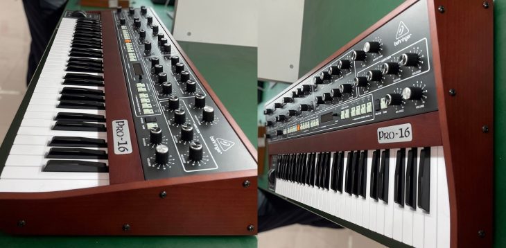 behringer pro-16 analog synthesizer 