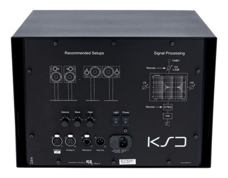 KSdigital A200 MK2, Studiomonitor test