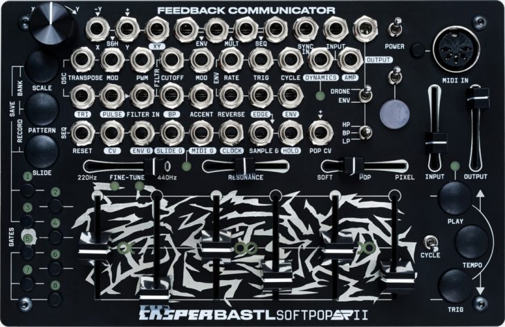 bastl instruments softpop 2 synthesizer top