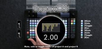 Squarp Instruments Hapax OS 2.00, Firmware-Update