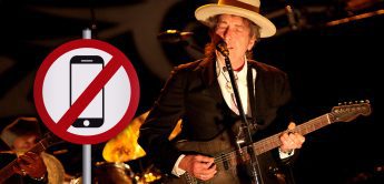 Handyverbot auf Bob Dylan Konzerten in Deutschland