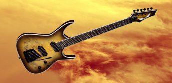 Test: Dean Exile Select 6 String Multiscale Kahler Burled Maple SNBB, E-Gitarre