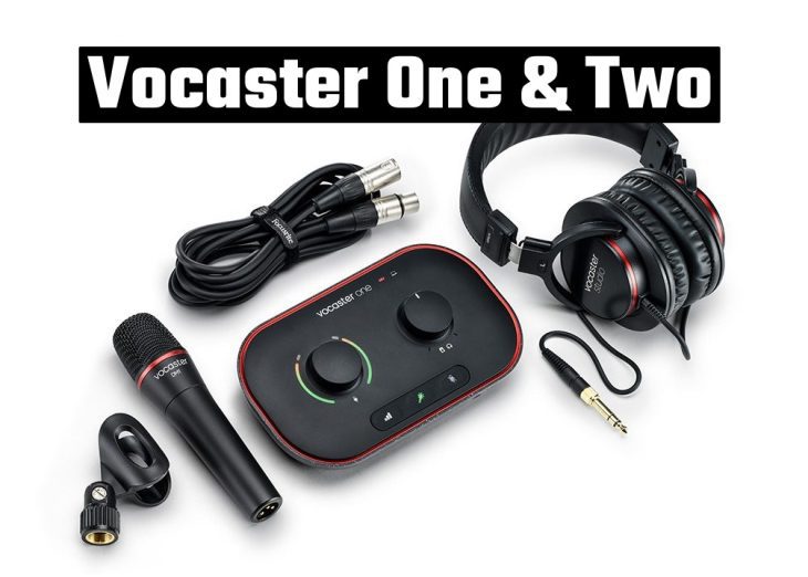 Focusrite Vocaster One, Two tes