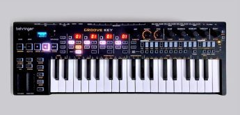 Behringer Groove Key, Groovebox-Keyboard ähnlich Keystep Pro
