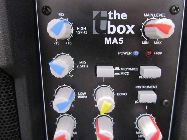 Test: the box MA 5, the box pro CX 5, Mini-Aktivboxen