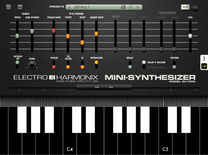 Electro-Harmonics-Mini-Synthesizer-Main-iOS-APP