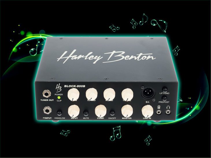 Harley Benton Block-800B titel