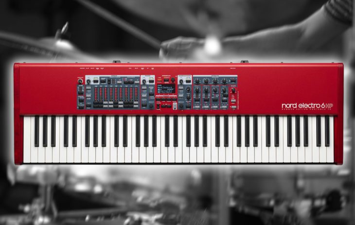 e-piano für profis: das nord electro 6 bietet eine tolle kombination aus piano und orgel