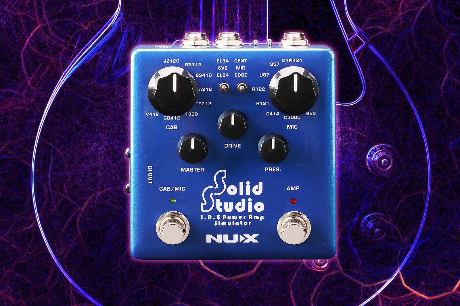 Effektgerät für Gitarren Nux Pedals Solid Studio