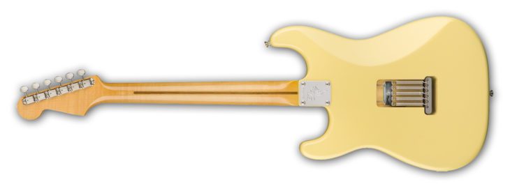 Fender Eric Johnson Thinline Strat rear