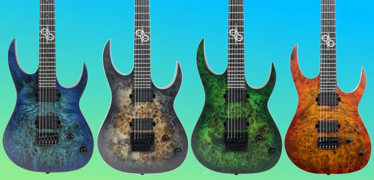 Solar Guitars S-Serie titel