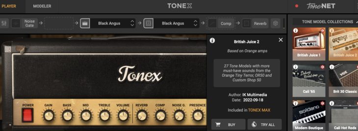 ToneX - Try or Buy