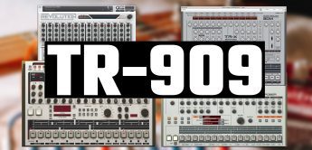 Vergleichstest: TR-909 Plug-Ins von Roland, D16, Audio Realism, WaveAlchemy