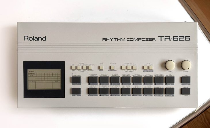 Black Box: Roland TR-626 (1987) Vintage-Drumcomputer