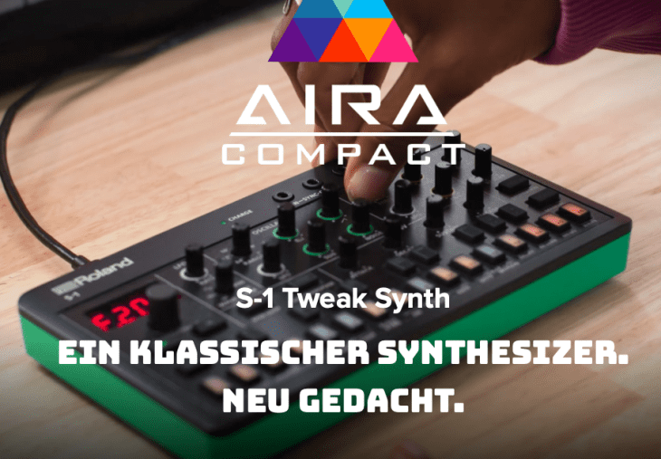 Roland S-1 Tweak Synth, VA-Synthesizer nach SH-101
