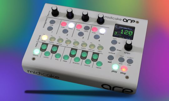 Test: Midicake Arp, Multi-Channel Parametric MIDI Arpeggiator