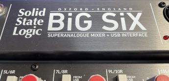 Konzeptstudie: SSL Big SiX als Zentrum eines Tonstudios