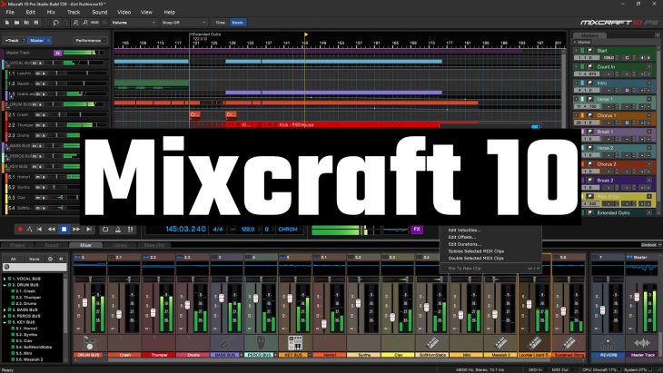 acoustica mixcraft 10 pro studio test