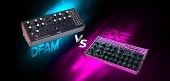 Vergleichstest: Behringer Edge vs. Moog DFAM, semi-modulare Percussion-Synthesizer