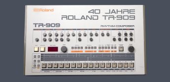 Die Roland TR-909 Drummachine ist 40 Jahre alt!