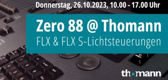 FLX & FLXS-Lichtsteuerungen: Zero88 @Thomann