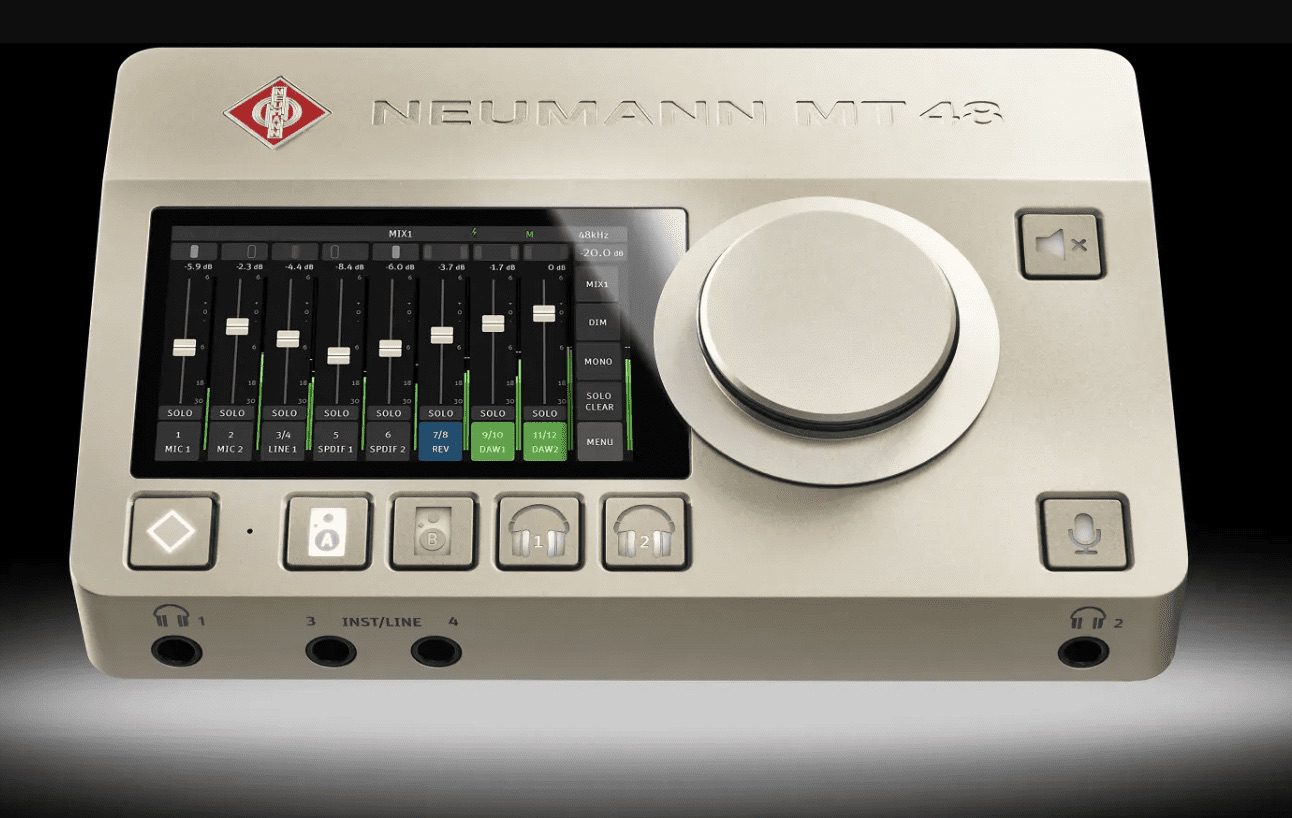neumann mt48 test des professionellen audiointerfaces