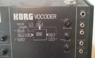 Korg VC 10 der Vater der Vocoder m Originalmikro